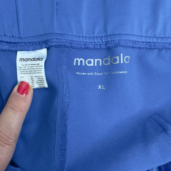 Jaanuu Women's Blue Scrub Top - Picture 5 of 10